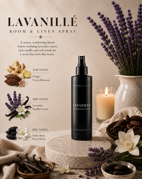 Luxurious Room & Linen Spray: LaVanille