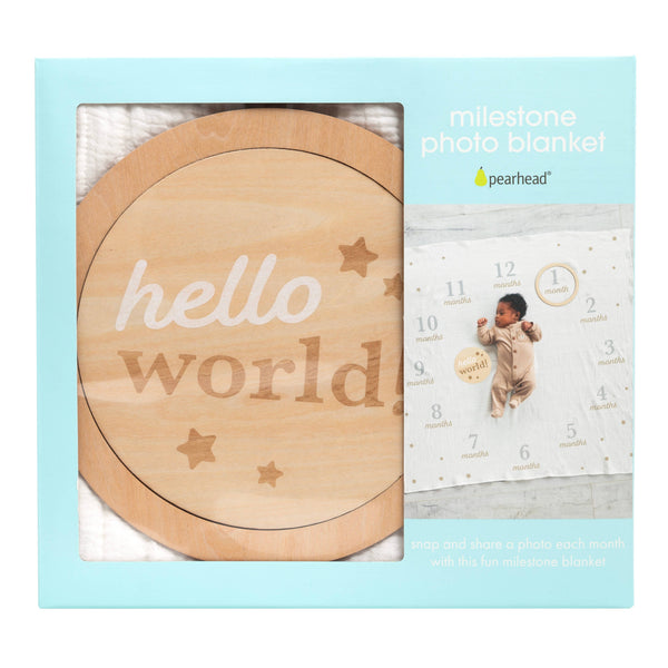 Milestone Blanket & Prop Set Kit, Infant Milestone Markers