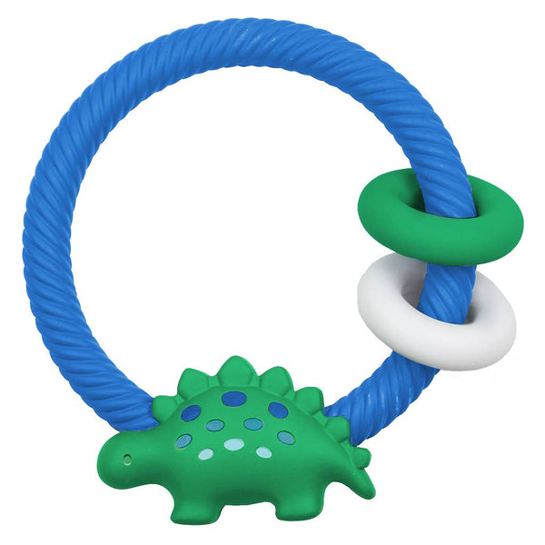 Ritzy Rattle™ Silicone Teether Rattles: Cactus