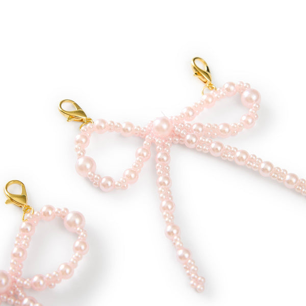 BETTER WITH A BOW SHOE CLIP SET - Pink