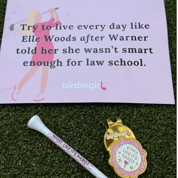 What, Like It’s Hard? Ball Marker and Hat Clip