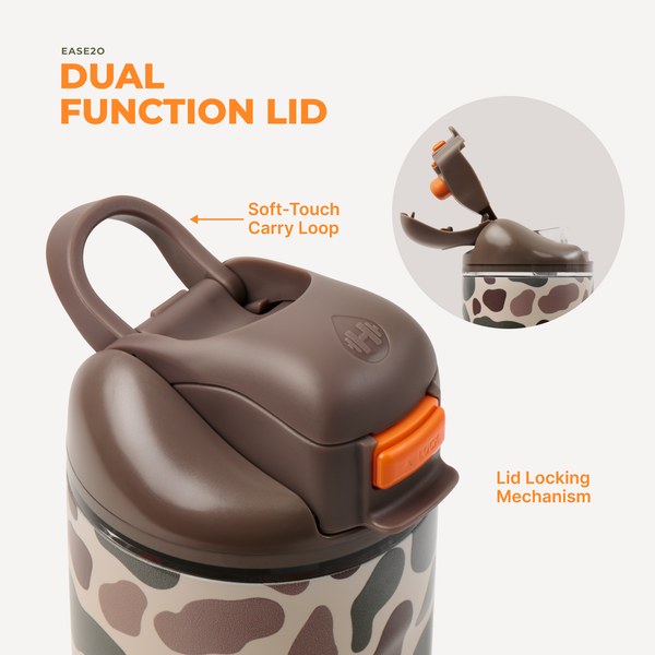 Duck Camo HydroJug 14 oz Ease2o Water Bottle