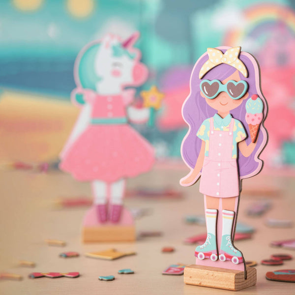 Magnetic Dress-Up Box Set: Unicorn/Princess