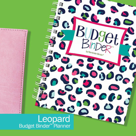 Budget Binder™ Bill Tracker Financial Planner Leopard