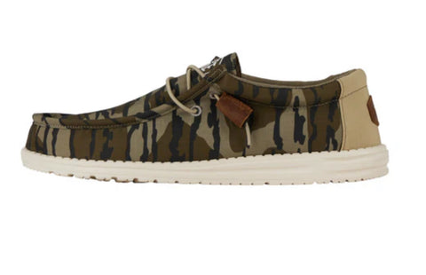 Hey dude Wally mossy oak bottomland camo