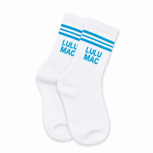 Lulu Mac Socks Single Pair - TURQUOISE