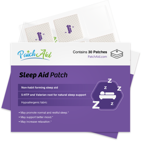 Sleep Aid Topical Vitamin Patch - Natural Sleep Support: