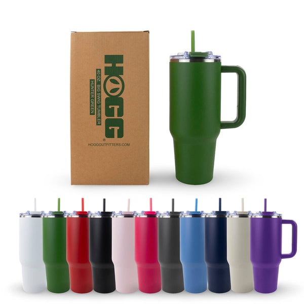 40oz POWDER COATED BIG SWIG TUMBLER: Spanish Sun