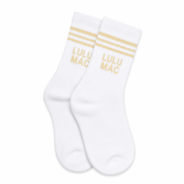 Lulu Mac Socks Single Pair - BEIGE