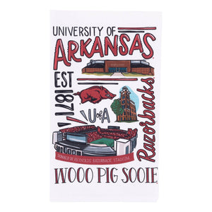 Arkansas Icon Tea Towel