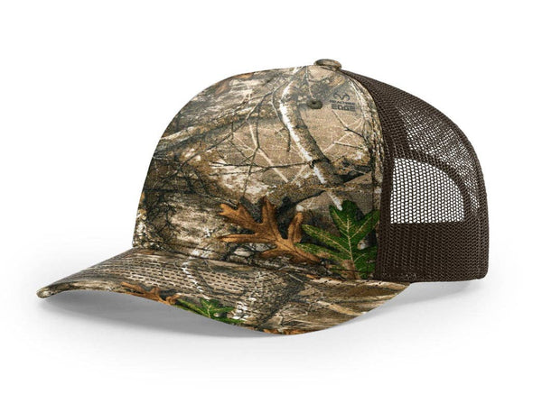 Deer Dog Hunting - Trucker Snapback - Richardson 112 - Buckle Patch: Mossy Oak Bottomland