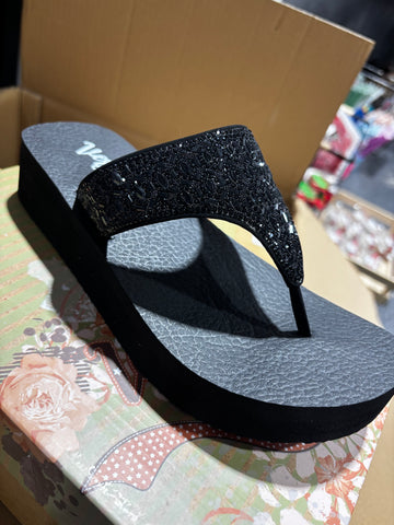 Napoli black sandal