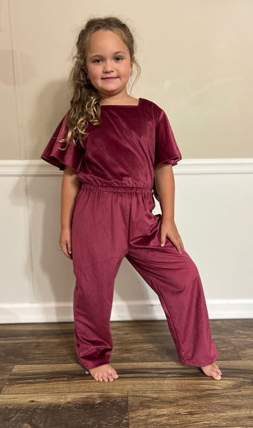 Emma Jean Paige Romper dark magenta