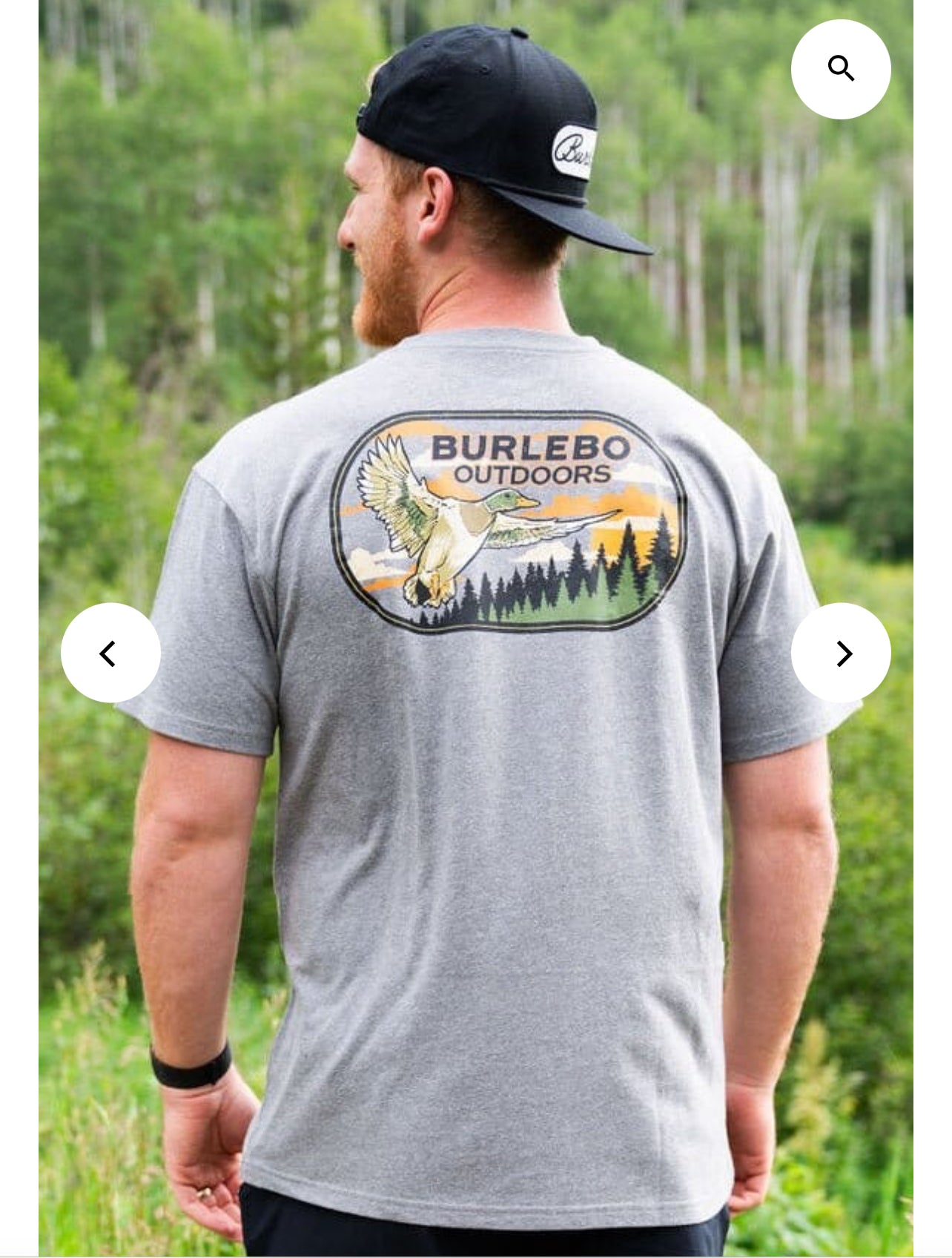 Burlebo timber ducks tee