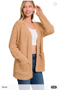 Popcorn cardigan