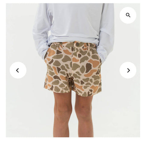 Youth everyday shorts venado camo
