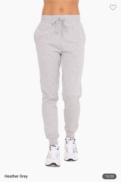 Mono b French Terry cuffed skinny jogger