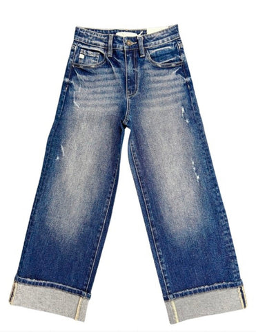 Kancan kids wide leg jeans