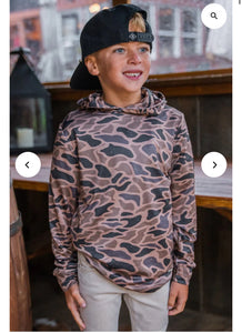 Burlebo performance hoodie gauge camo