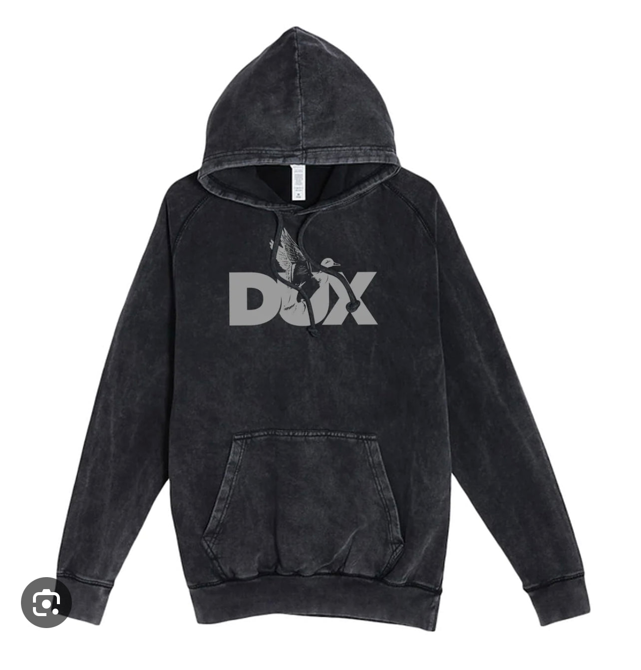 Dux logo hoodie black