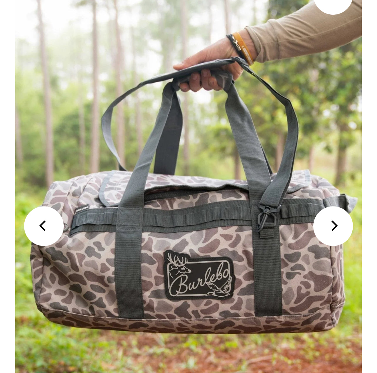 Burlebo duffle bag classic deer camo