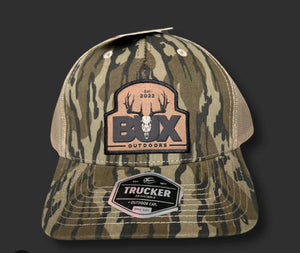 Bux logo patch hat bottomland camo
