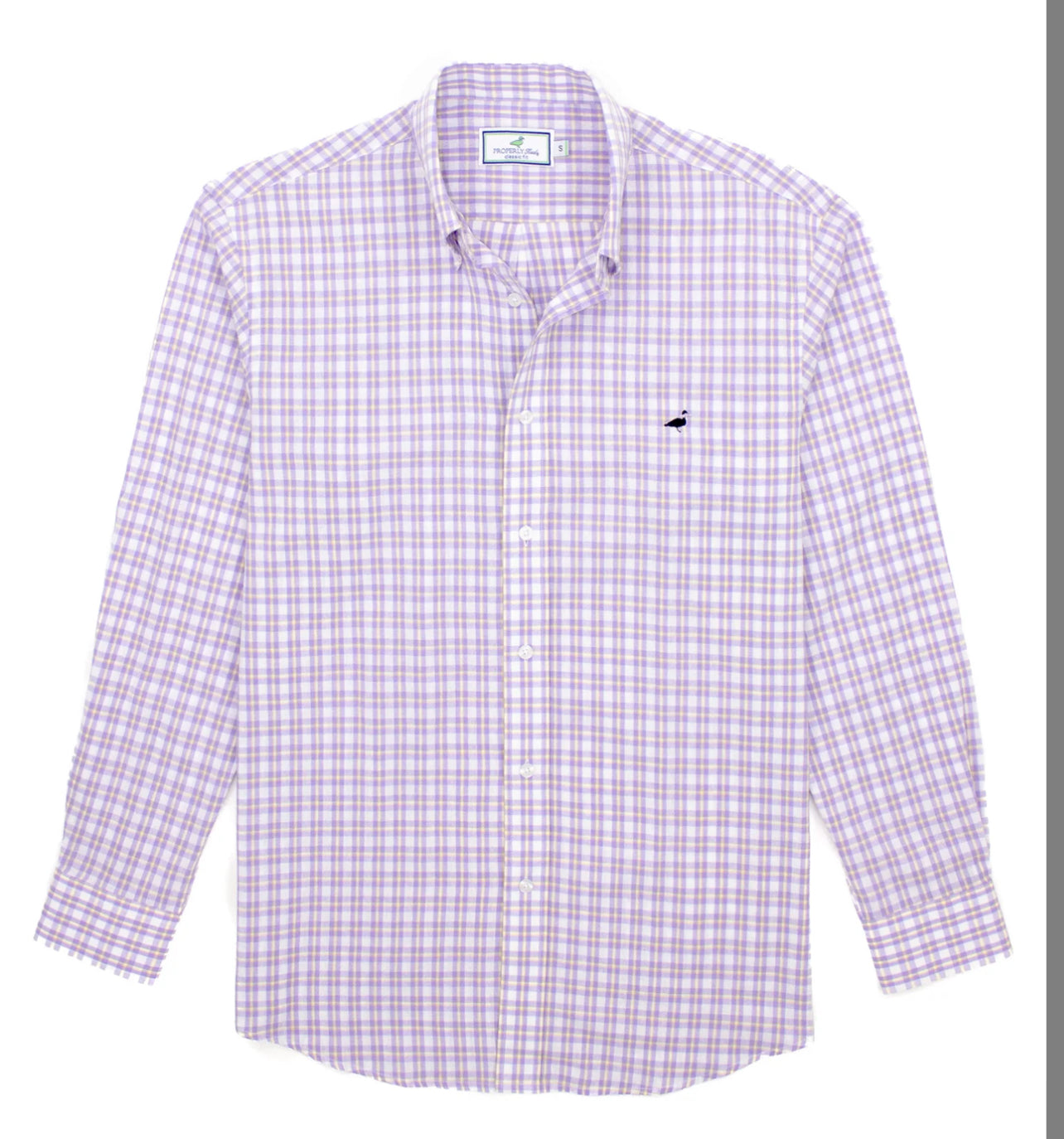 Properly tied seasonal sportshirt beach plum