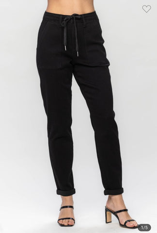 Judy blue black jogger