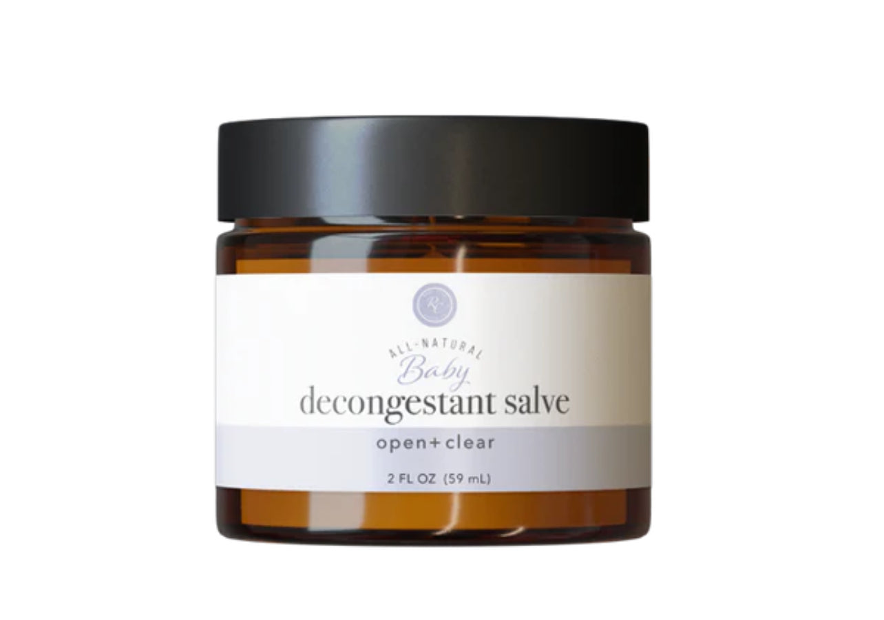 Baby decongestant salve