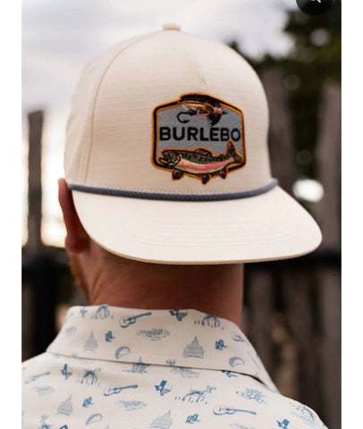 Burlebo hat fish & fly