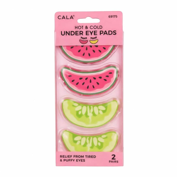 CALA Hot and Cold Under Eye Pads 2 Pack: Glitter and Cheetah