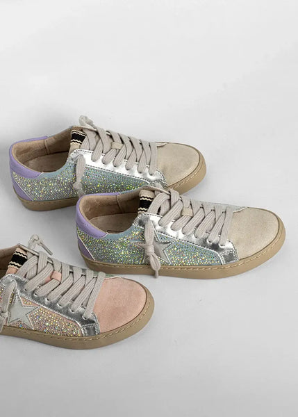 PAULA MINI: LIGHT BLUE IRIDESCENT youth
