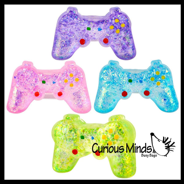Large 4" Video Game Controller Shaped Ball -Thick Glue/Gel
