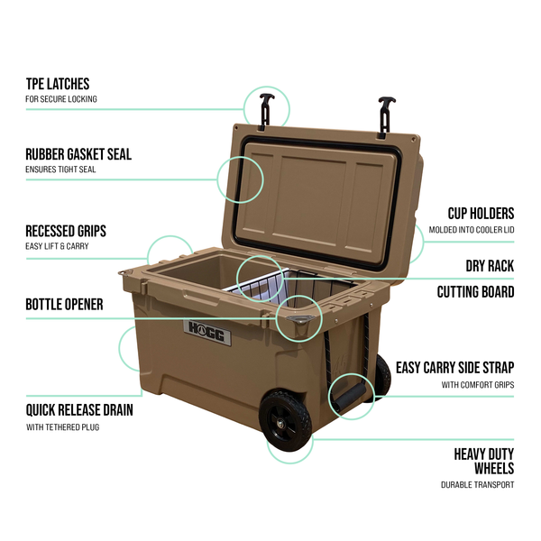 45QT COOLER: DESERT FLOWER