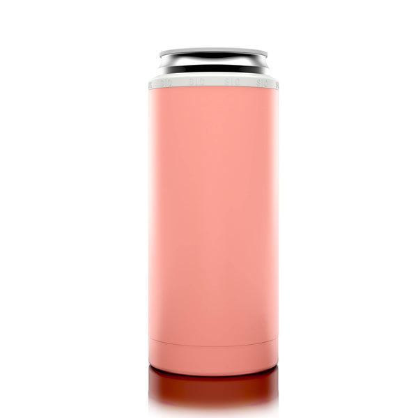 SIC Slim Can Cooler | Matte Coral