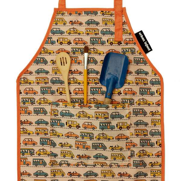 Little Helper Kids Apron, Washable Cotton/Poly - Traffic: SMALL