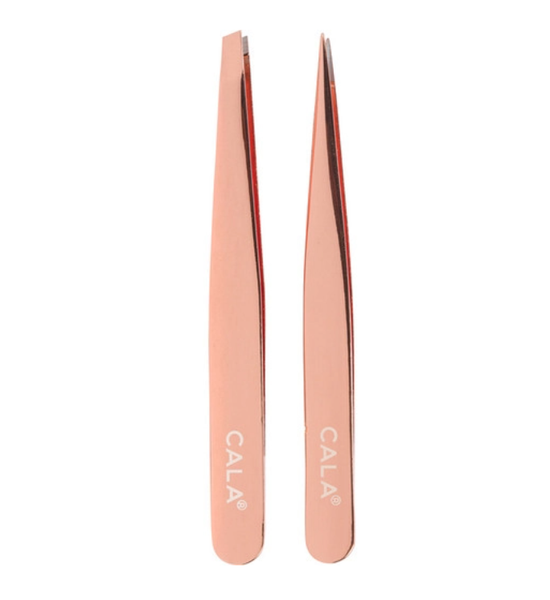 CALA Soft Touch: Tweezer Duo Fine Point & Slanted Set: Mint