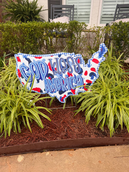 FREEDOM SPLASH - USA: Yard Sign