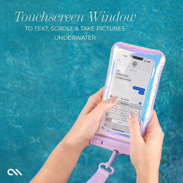 Waterproof Floating Pouch - Phone Pouch: Iridescent