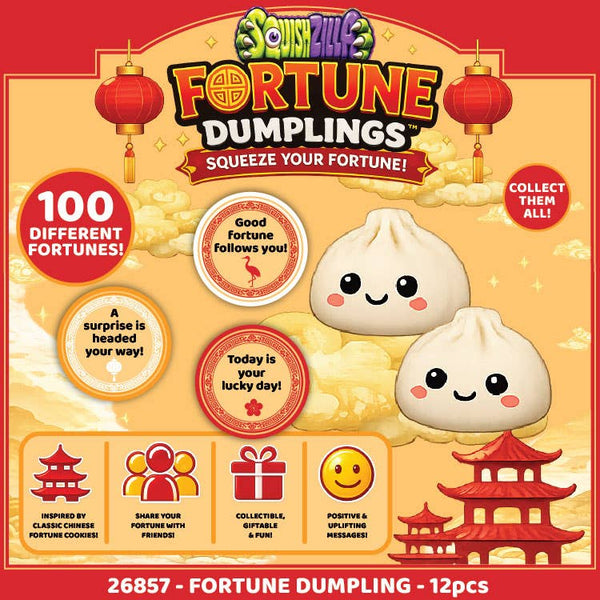 Fun Doh Mystery Fortune Cookie Squishy Dumpling