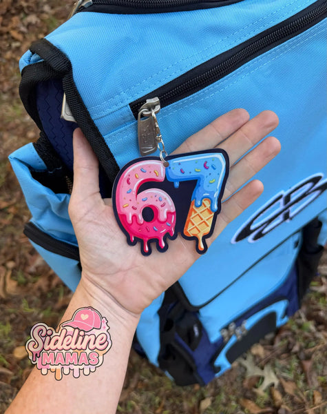 67 Backpack Bag Tag 