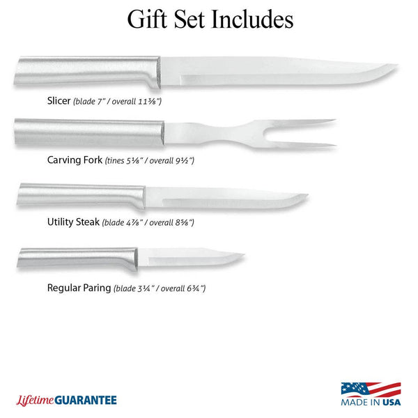 Silver Prepare Then Carve Gift Set