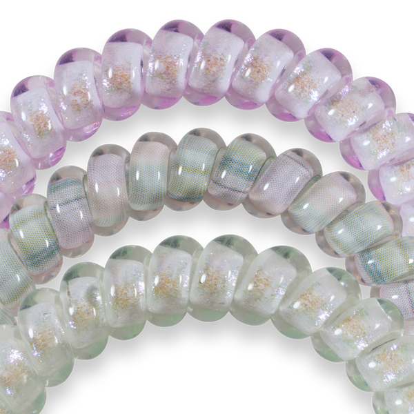 Spiral Hair Coils | Small | Opal Glow