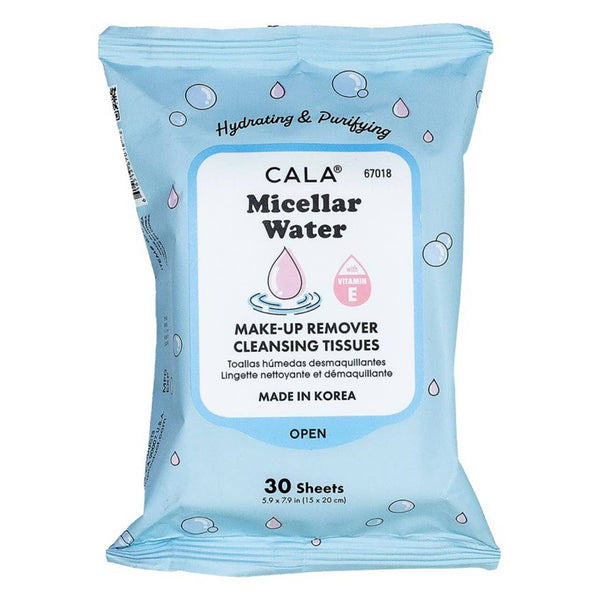Cala Makeup Remover Wipes Tissue Cleanser: Green Tea