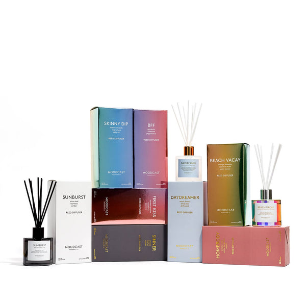 Reed Diffuser - Vibes - His Pillow - 3.4 oz Glass Jar