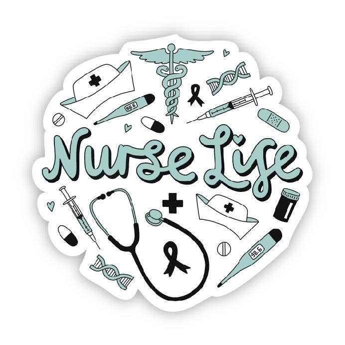 Nurse Life Sticker