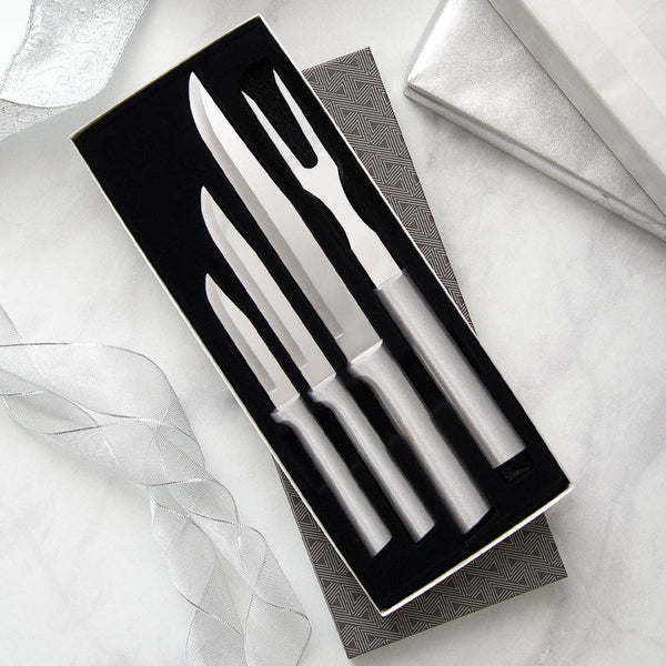 Silver Prepare Then Carve Gift Set