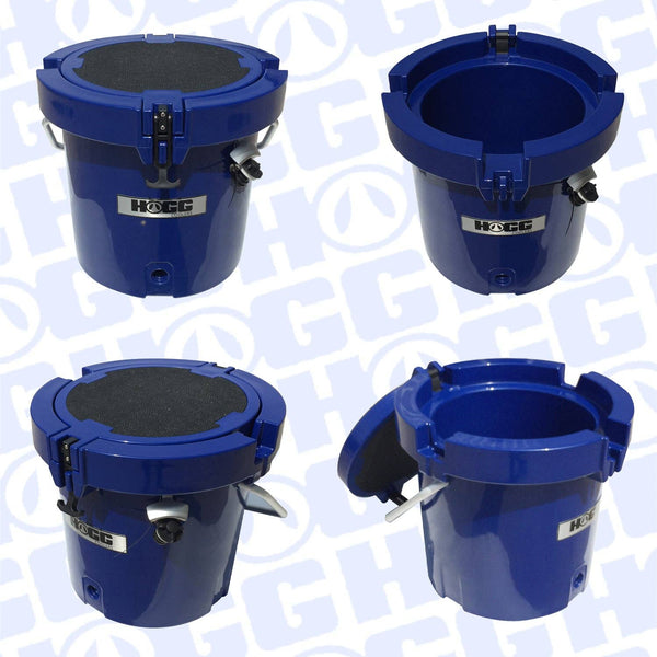 20QT ROUND HOGG COOLERS: WHITE