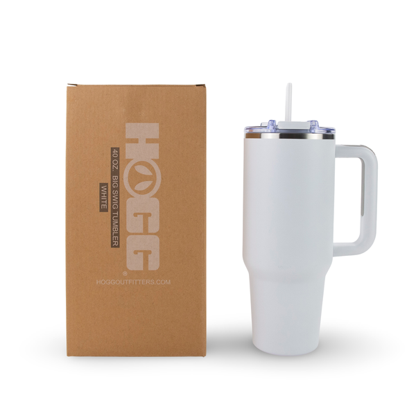 40oz POWDER COATED BIG SWIG TUMBLER: Spanish Sun
