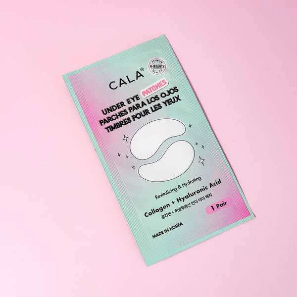 CALA Under Eye Patches Collagen Vitamin C (5 pairs/pack): Collagen & Hyaluronic Acid